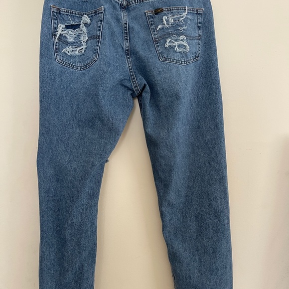 REWORKED COLLECTION | LEE DISTRESSED JEANS - Picture 3 of 9